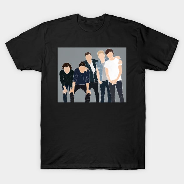 One Direction T-Shirt by designr-shop